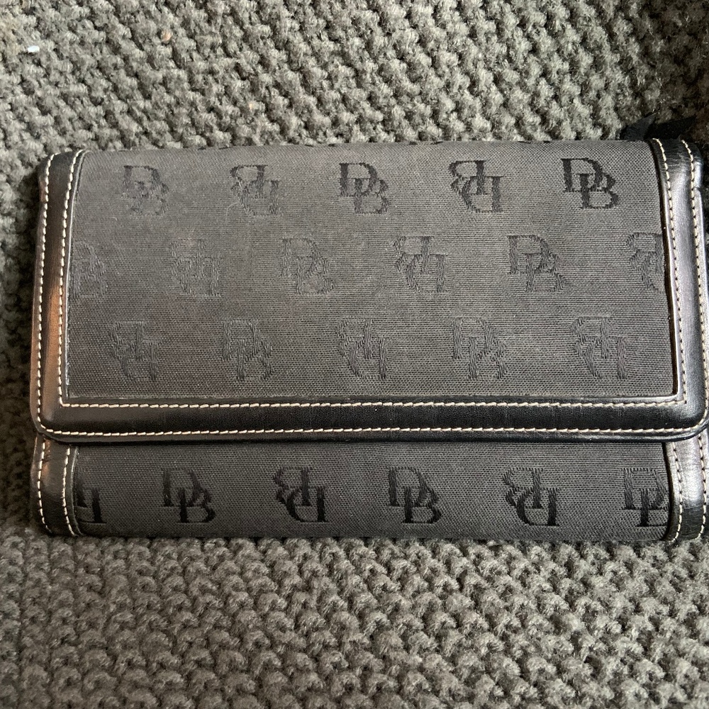 Dooney and Bourke Signature Canvas Wallet